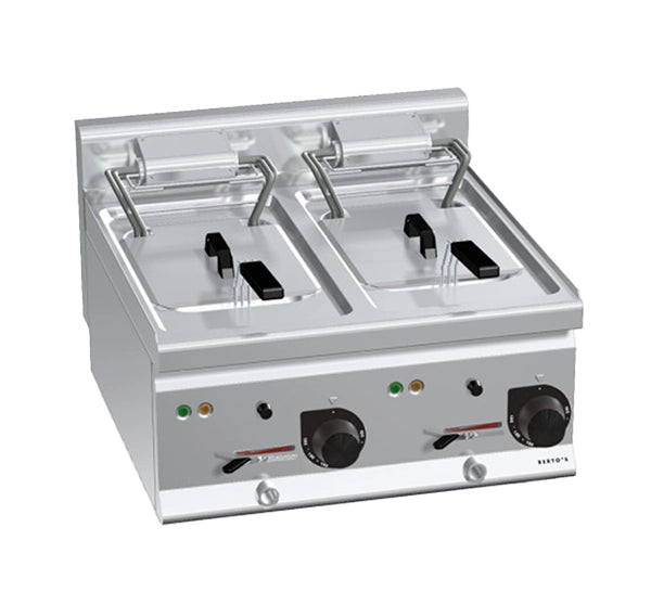 ELECTRIC FRYER (COUNTER TOP) - SINGLE TANK 10 + 10 L