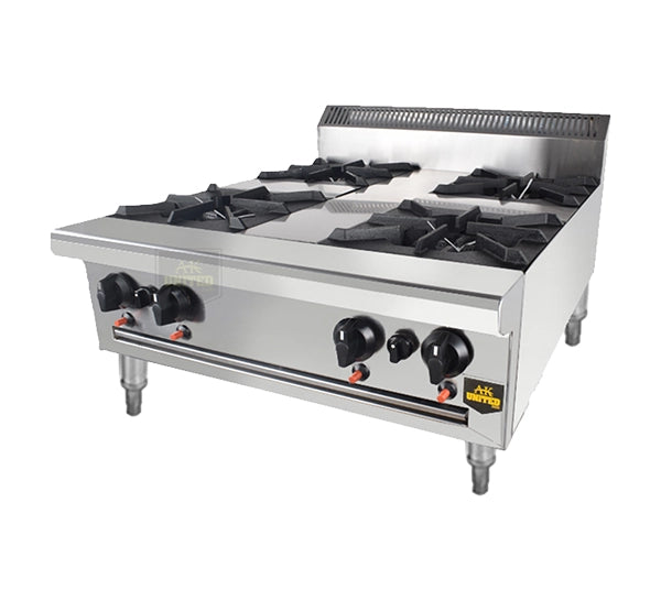 4-burner gas stove top counter Malaysia BERJAYA