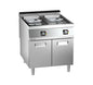 ANGELOPO ELECTRIC FRYER 2 WELLS 15+15